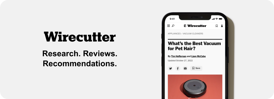 Wirecutter | Research. Reviews. Recommendations.