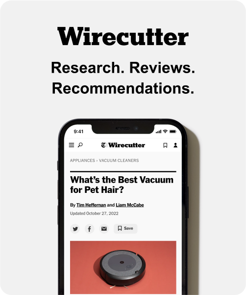 Wirecutter | Research. Reviews. Recommendations.
