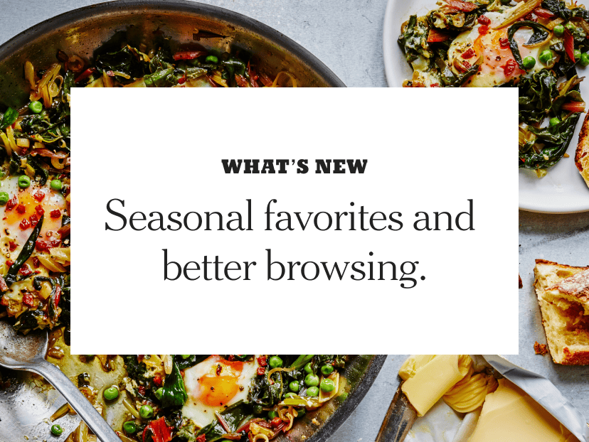 What&rsquo;s New | Seasonal favorites and better browsing.