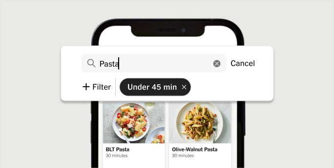 Search by Cook Time